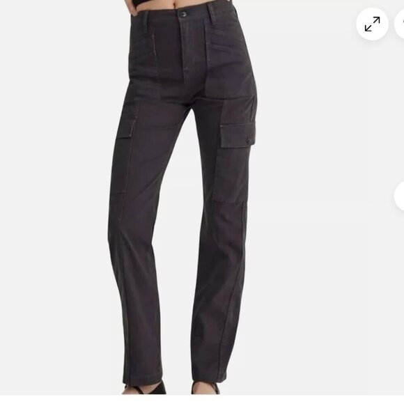Madewell The Garment Dyed 90s Straight Leg Cargo Pants Size in 32 High Rise NWOT - Picture 1 of 8